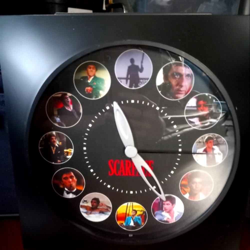 Collectable Scarface Wall Clock